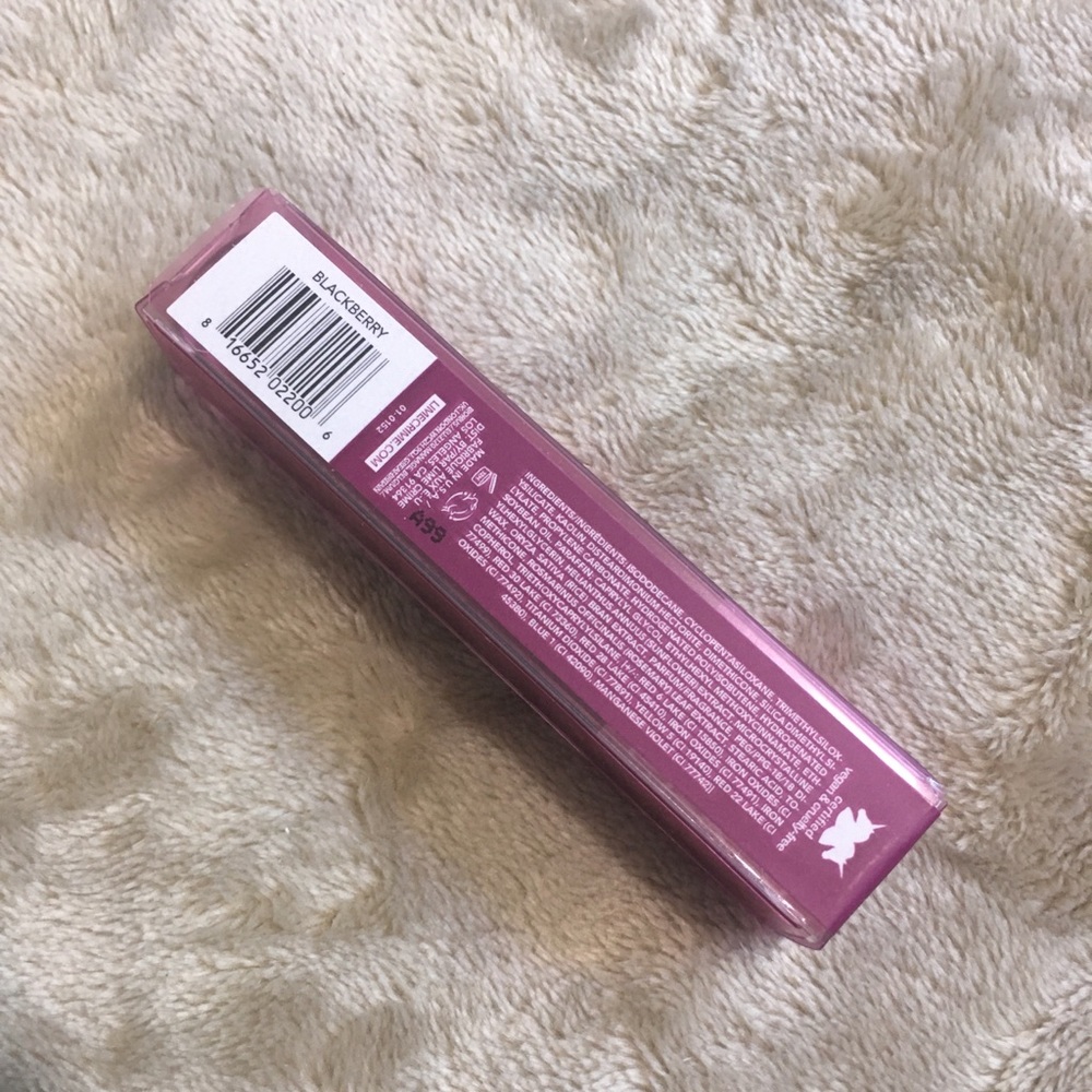 Lime Crime Plushies Soft Matte Liquid Lipstick in Blackberry BNIB - Picture 6 of 12
